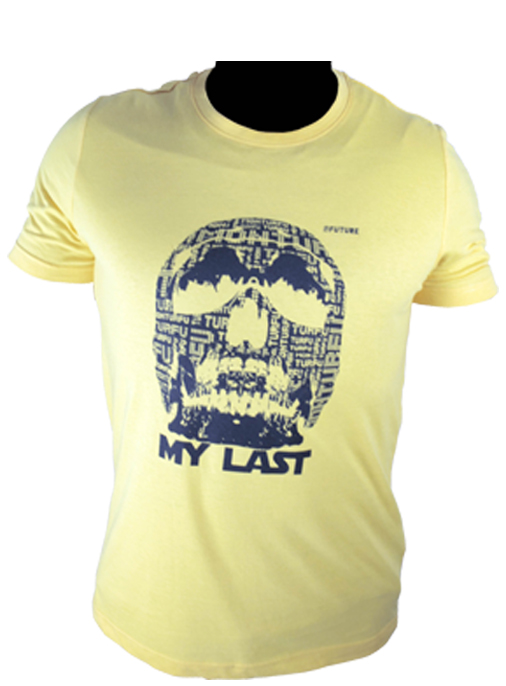 t-shirt-myfuture-mylast-skull-jaune-tete-de-morts-prix-accessible-moyen-gamme-03