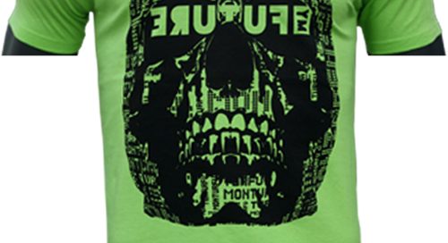Mémorable-t-shirt-rip-skull-vizion-lime-01
