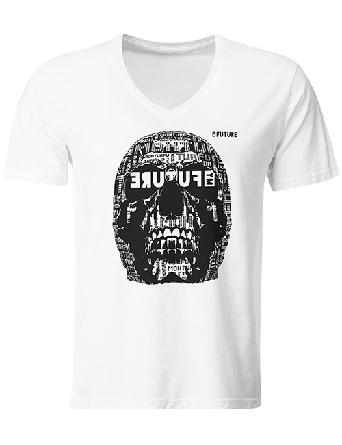 Veille-T-shirt-rip-skull-vizion-col-v-digital-blanc-MONTURFU-01
