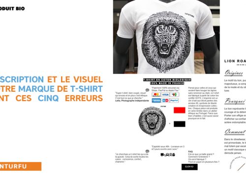 La description et le visuel de