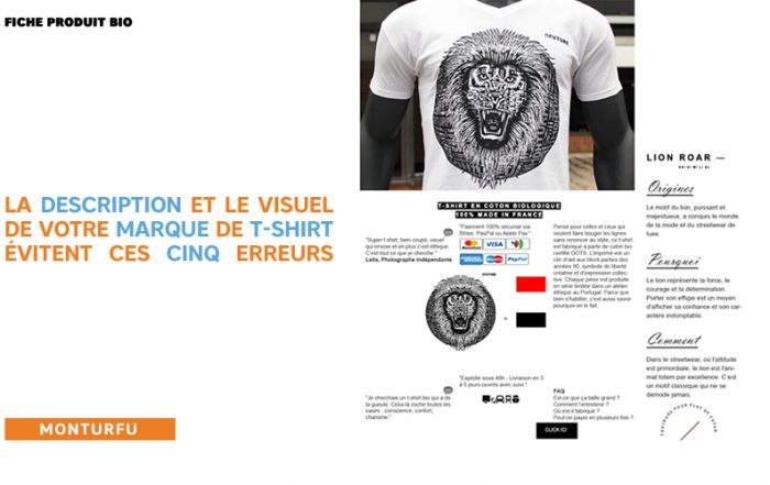 Fiche produit bio-la description et le visuel de votre marque de t-shirt évitent ces cing erreurs-01